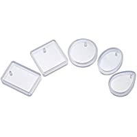 ROSENICE Moldes de silicona para la joyería Colgante de bricolaje resina de fundición herramienta de molde de…